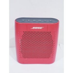 BOSE SoundLink Color 415859 Bluetooth Speaker Red - Tested & Working